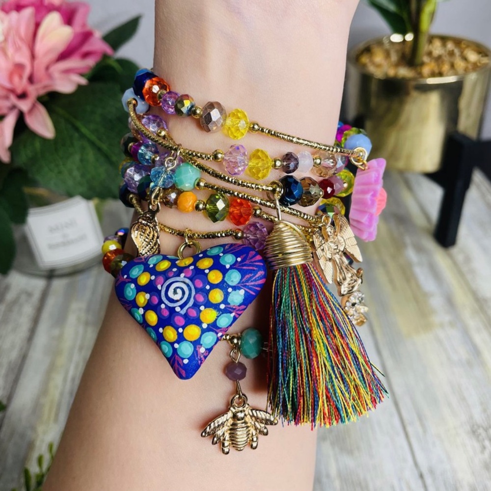 Rainbow Bracelet Set